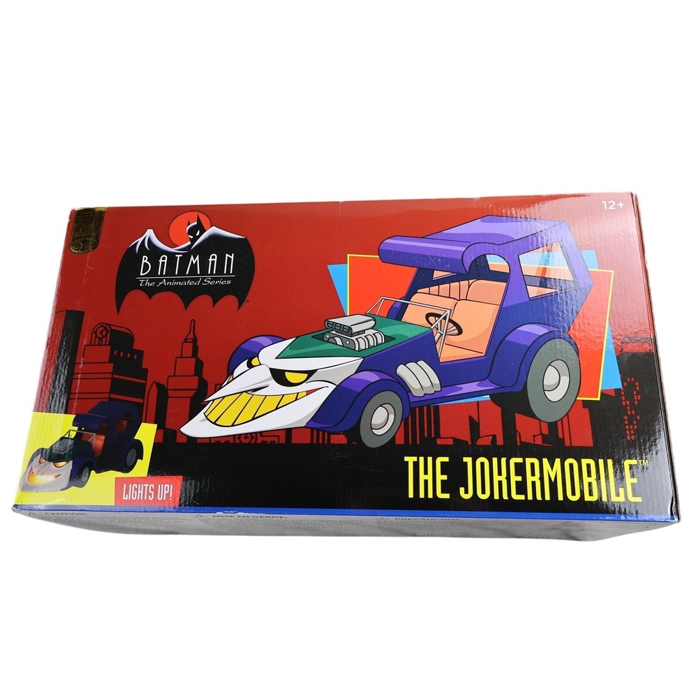 McFarlane Batman The Jokermobile Car Purple Unopened Boxed Gold‎ Label 12+